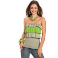 Blusa Tomara Que Caia Caqui em Malha de Algodão - 269911 G R$29,90